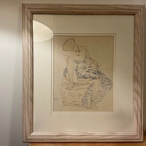 Gustav Klimt Seated Woman Giclee print